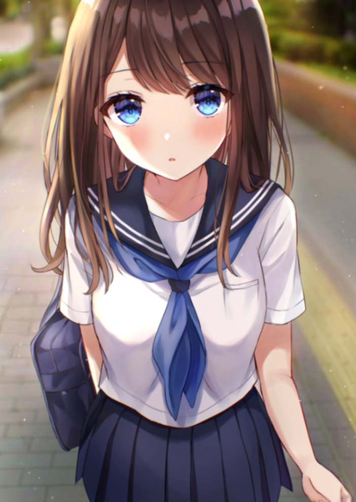 「轻小说之类的女主角的胸都很大呢。前辈怎么看呢？」，后辈如是问道。