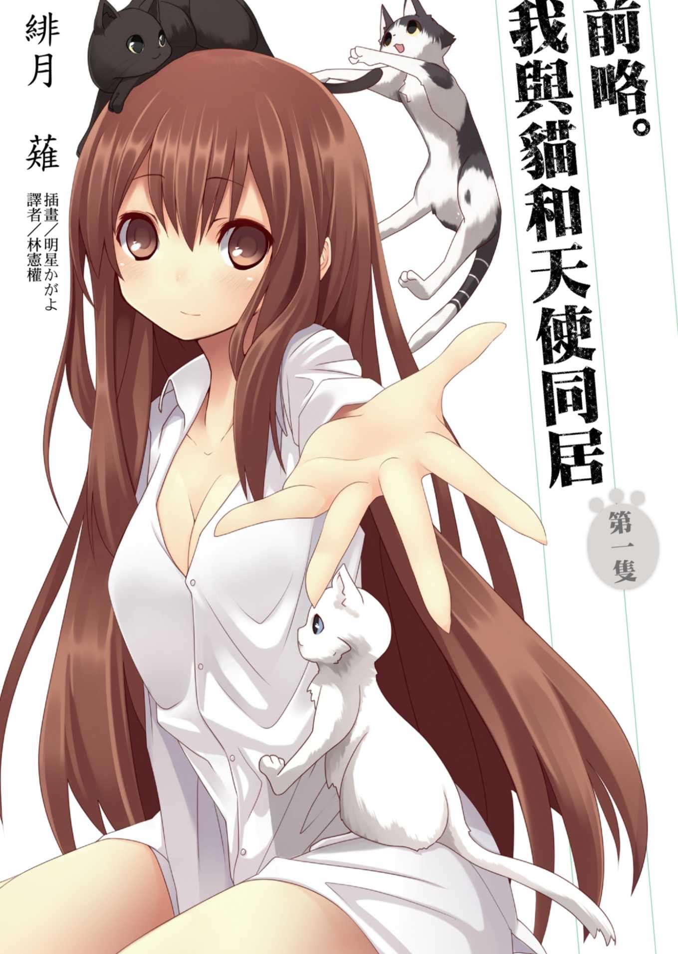 前略。我與貓和天使同居。