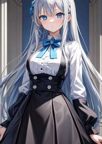 因弱者男性支援法而被TS成完美的銀髮碧眼美少女，獻身社會進行無套性交配種服務