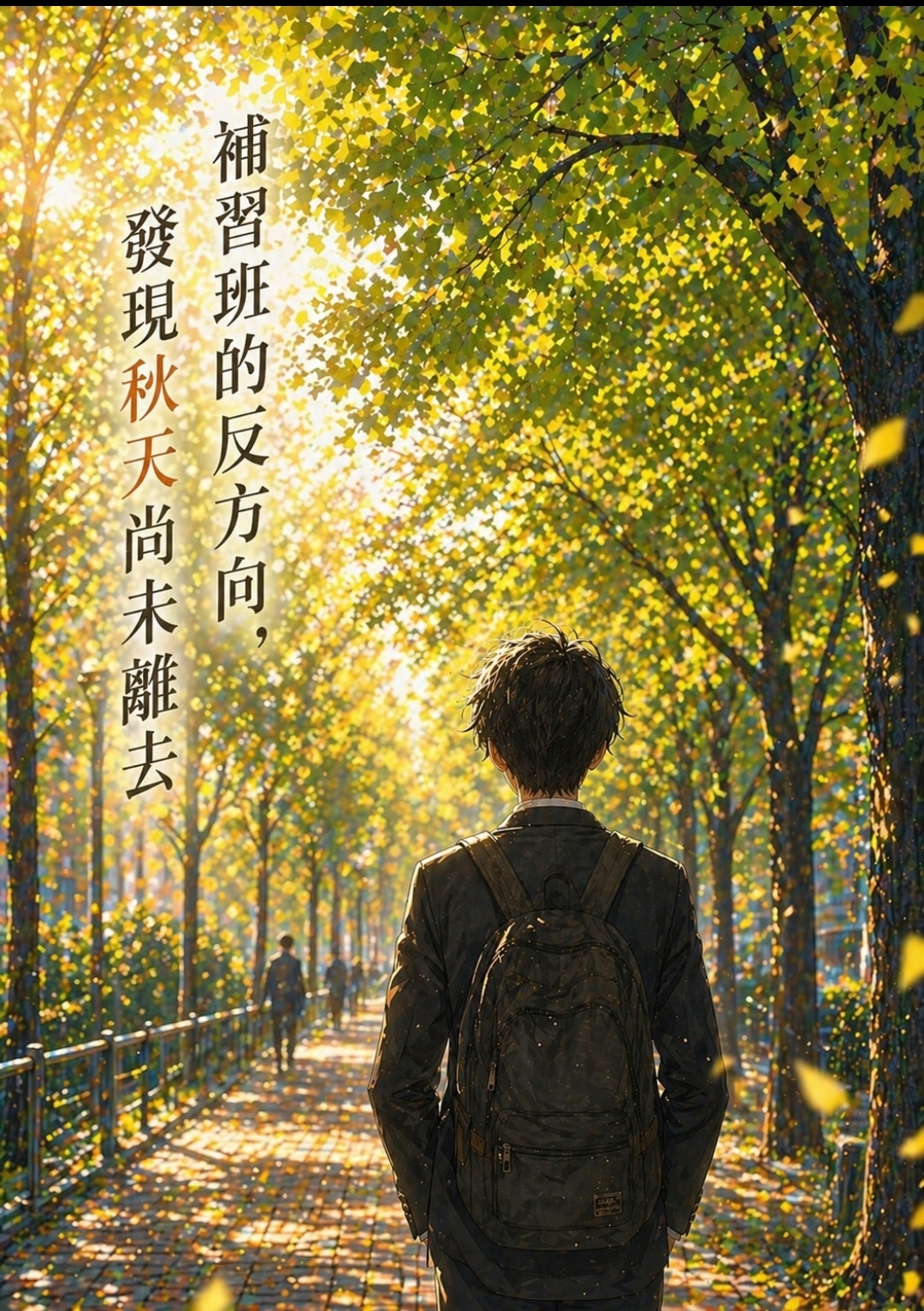 补习班的反方向，发现秋天尚未离去