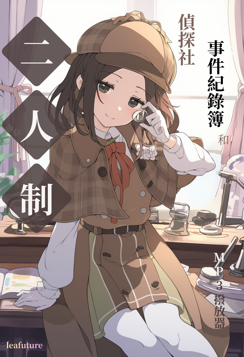 二人制偵探社事件紀錄簿和MP3撥放器